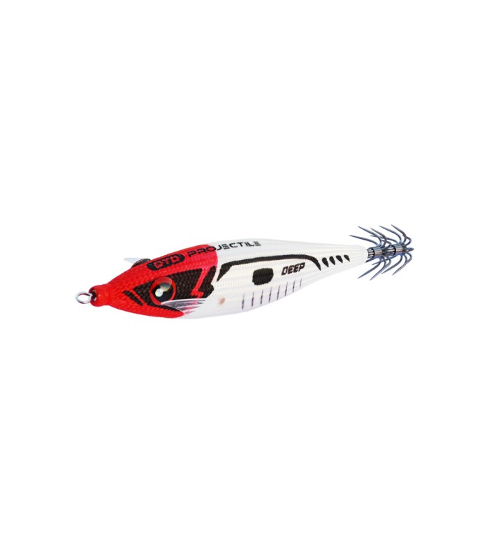 DTD Projectile Deep Full Color Bukva 90mm - Red Head  - tokatlis.gr