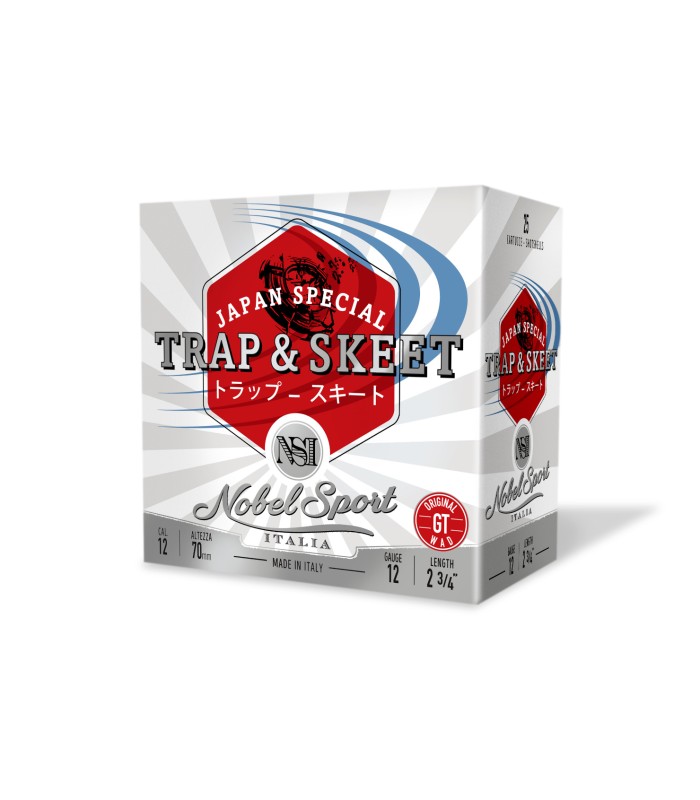 Cal.12 Japan Special Due Trap 24g Φυσίγγια Σκοποβολής Nobel Sport Italia - tokatlis.gr
