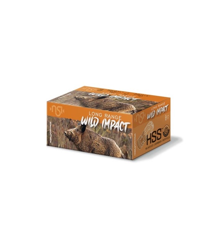 Cal.12 Wild Impact Slug Long Range 32g Hp Φυσίγγια Κυνηγίου Nobel Sport Italia - tokatlis.gr