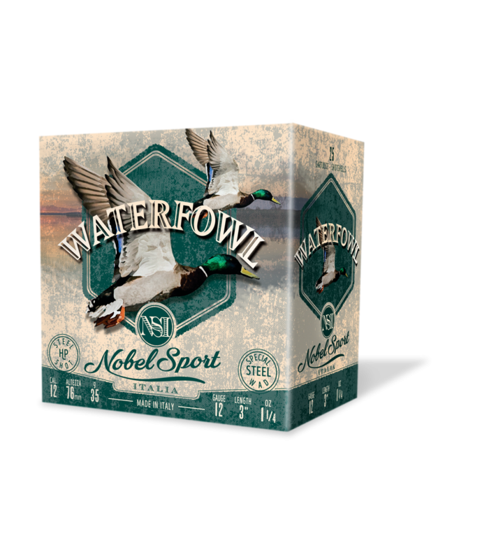 Cal.12 Steel Waterfowl Hp 35g Φυσίγγια Κυνηγίου Nobel Sport Italia - tokatlis.gr