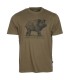 Pinewood Μπλουζάκι WILDBOAR T-SHIRT | tokatlis.gr