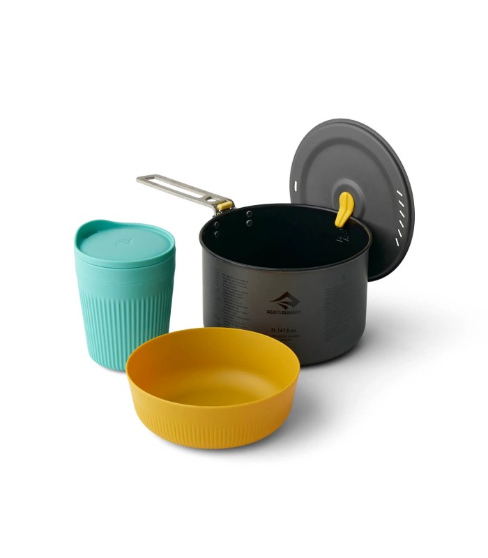 Frontier Ul One Pot Μαγειρικό Σετ [1p] [3 Piece] 2l Pot W/ M Bowl And Ins Mug - tokatlis.gr
