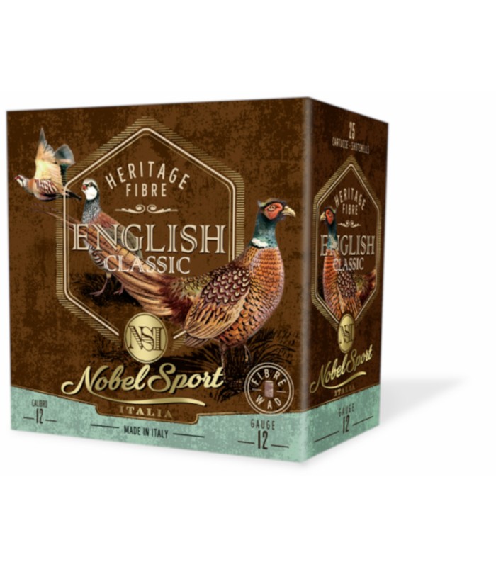 Cal.12 English Classic 32g Φυσίγγια Κυνηγίου Nobel Sport Italia - tokatlis.gr