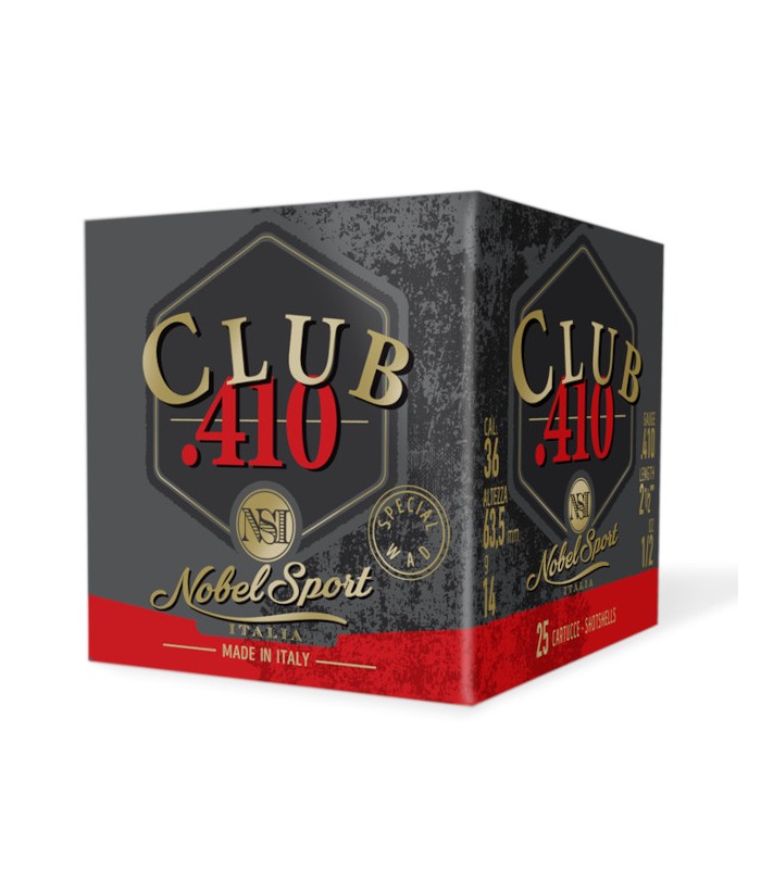 Cal.36 Hunting / Club 410 14g Φυσίγγια Κυνηγίου Nobel Sport Italia - tokatlis.gr