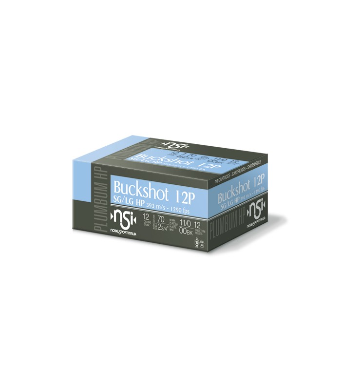 Cal.12 Buckshot Sg Hp 12βολο 32g Φυσίγγια Κυνηγίου (Δράμια) Nobel Sport Italia - tokatlis.gr