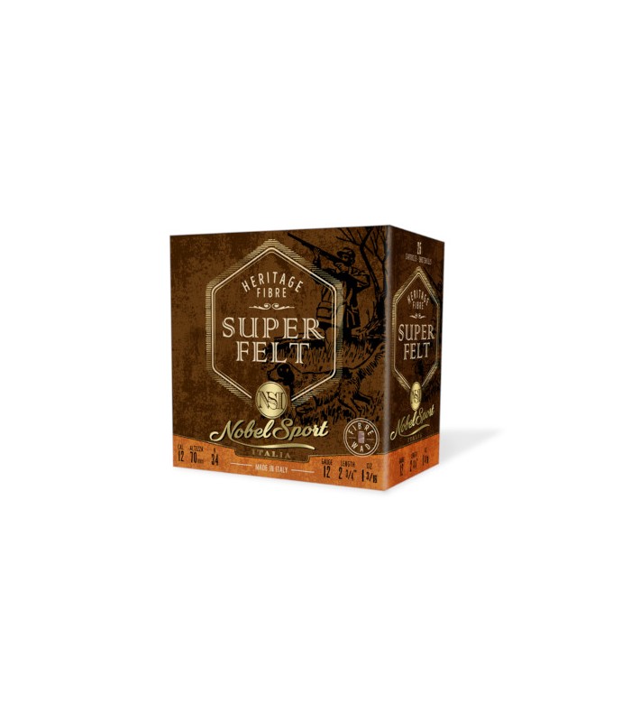 Cal.12 Super Felt 34g Φυσίγγια Κυνηγίου Nobel Sport Italia - tokatlis.gr
