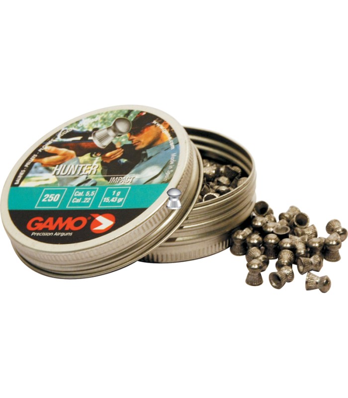 Gamo Hunter Metal (250) Μύτη Στρογγυλή 5.5mm - tokatlis.gr