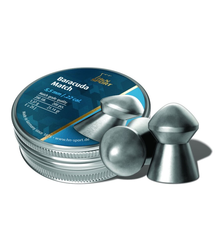 H&n Βληματα Baracuda Match (200) 5,51mm - tokatlis.gr