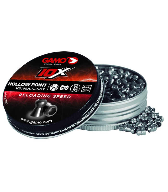 Gamo Hollow Point 10x (500) 4.5mm Gamo - tokatlis.gr