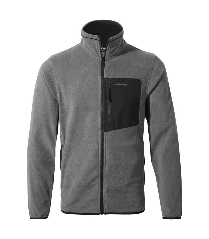 Craghoppers Ανδρική Ζακέτα Corey Plus Fleece Black Pepper