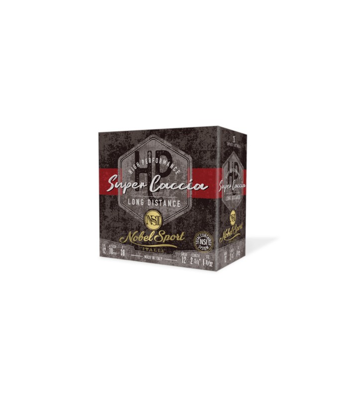 Φυσίγγια Cal.12 Super Caccia Long Distance 38g  Nobel Sport Italia - tokatlis.gr