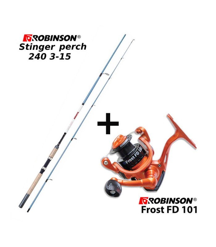 Combo LRF Robinson Stinger Perch 240 3-15gr + Robinson Frost FD - tokatlis.gr