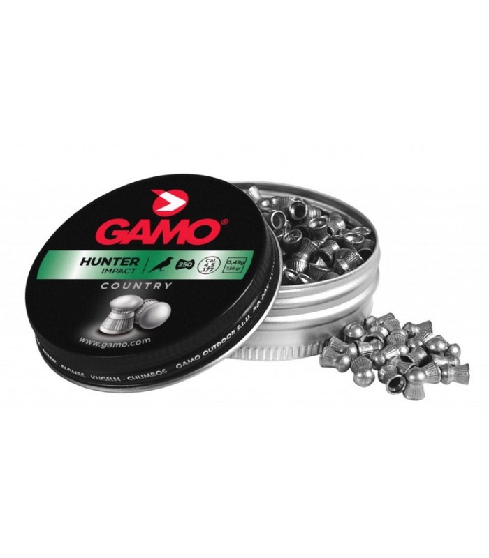 Gamo Hunter Metal (250) Μύτη Στρογγυλή 4.5mm - tokatlis.gr