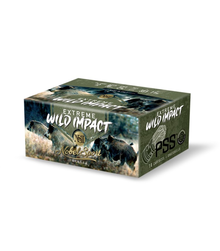 Cal.12 Wild Impact Extreme Pss 33,5g Φυσίγγια Κυνηγίου Nobel Sport Italia - tokatlis.gr