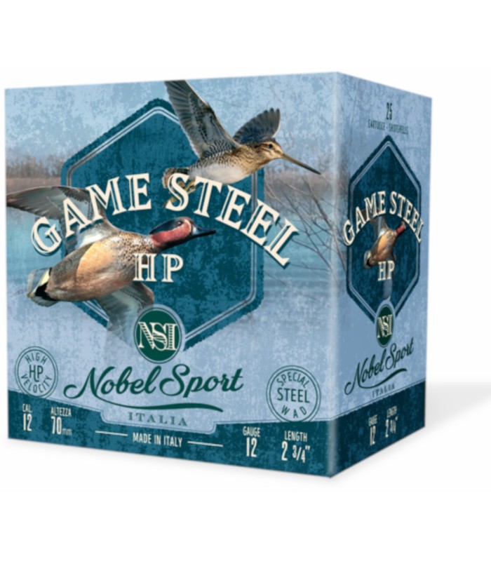 Cal.12 Game Steel Hp 32g Φυσίγγια Κυνηγιού Nobel Sport Italia - tokatlis.gr
