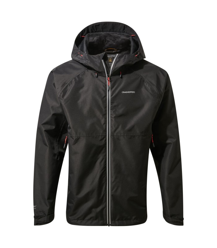 Craghoppers  Ανδρικό Μπουφάν Atlas Αδιάβροχη Μεμβράνη Black - tokatlis.gr