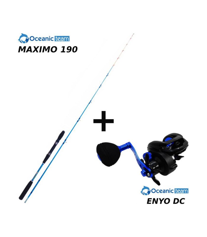 Combo Boat Oceanic Team Maximo 190 8-15lb + Oceanic Team Enyo DC3  - tokatlis.gr
