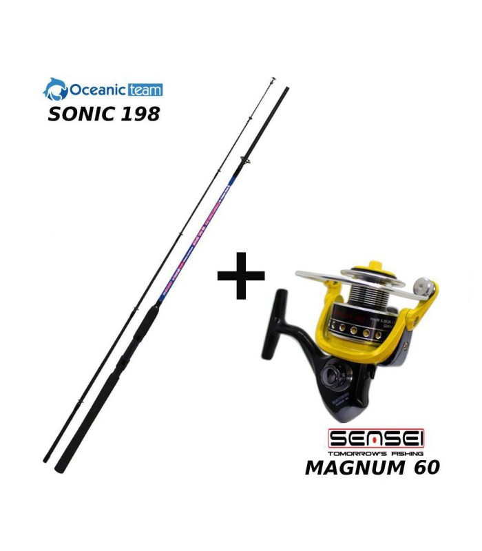 Combo Boat Oceanic Team Sonic 198 + Sensei Magnum 60 - tokatlis.gr