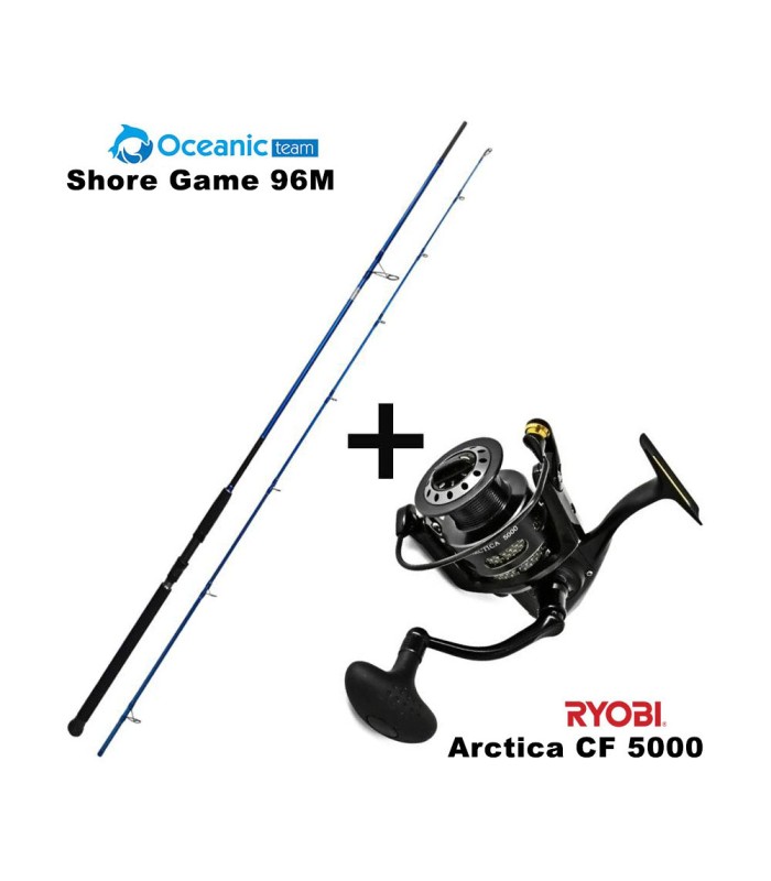 Combo Shore Oceanic Team Shore Game 96M + Ryobi Arctica 5000cf - tokatlis.gr