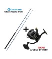 Combo Shore Oceanic Team Shore Game 96M + Ryobi Arctica 5000cf