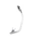 Cressi Mini Dry Snorkel Clear/Silver - Αναπνευστήρας - tokatlis.gr