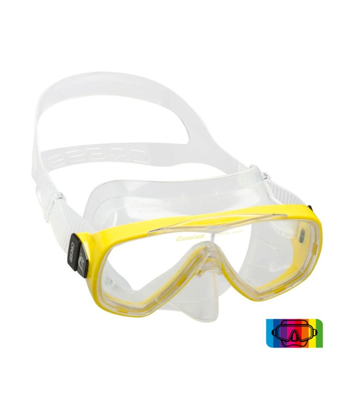 Cressi Onda Silicone Mask Clear/Assorted - Μάσκα - tokatlis.gr