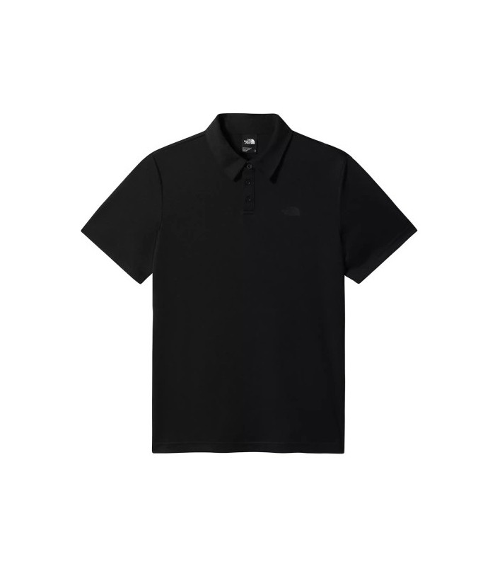 The North Face Ανδρικό Μπλουζάκι Tanken Polo Black  - tokatlis.gr