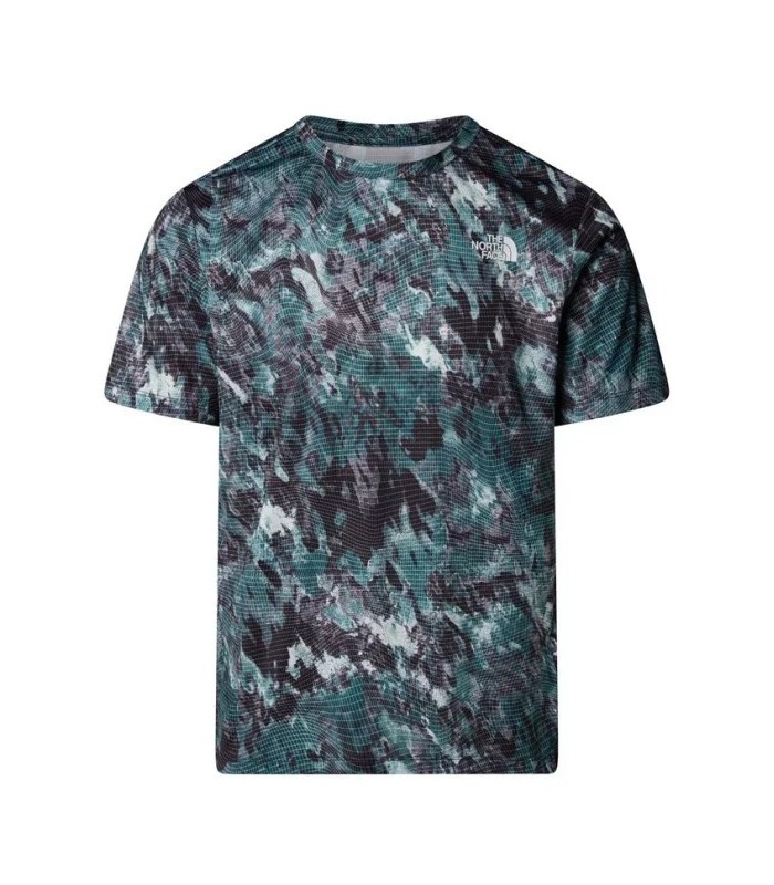 The North Face Ανδρικό Μπλουζάκι 24/7 S/S Tee Reg Aop Deep Nori - tokatlis.gr