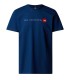 The North Face Ανδρικό Μπλουζάκι S/S Never Stop Exploring Tee Blue - tokatlis.gr