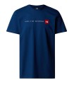 The North Face M S/S Never Stop Exploring Tee Blue