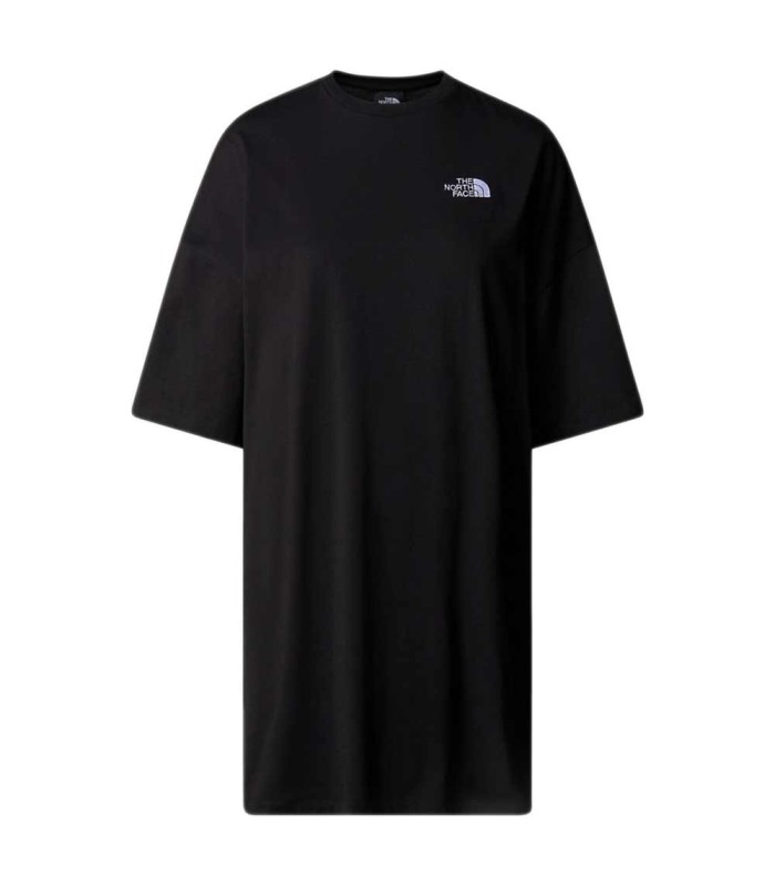 Γυναικείο φόρεμα W S/S Essential Oversized Μαύρο