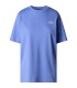 The North Face Γυναικείο Μπλουζάκι S/S Essential Oversize Shirt Virtual Blue - tokatlis.gr