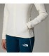 The North Face - W 100 Glacier 1/4 Zip Eu  White Dune - tokatlis.gr