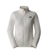 The North Face - W 100 Glacier 1/4 Zip Eu  White Dune - tokatlis.gr