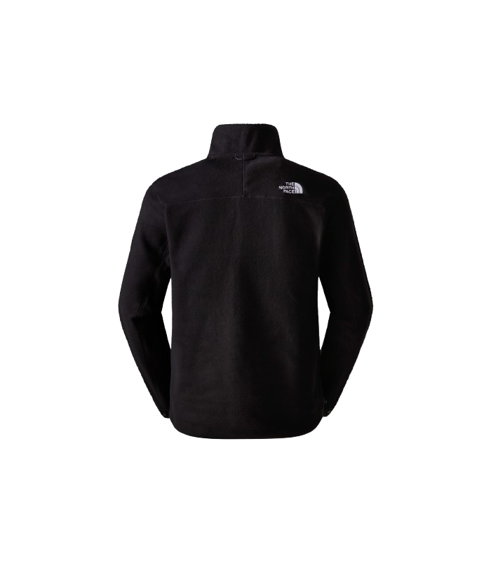 The North Face 100 Glacier Ανδρική Ζακέτα Fleece - Μαύρο | Tokatlis.gr