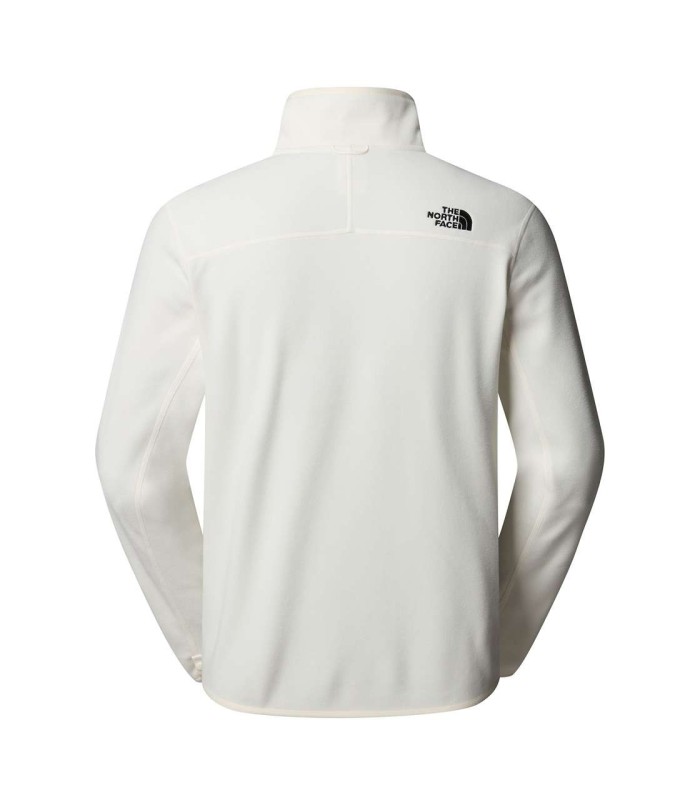 The North Face - W 100 Glacier 1/4 Zip Eu Tnf White Dune- tokatlis.gr