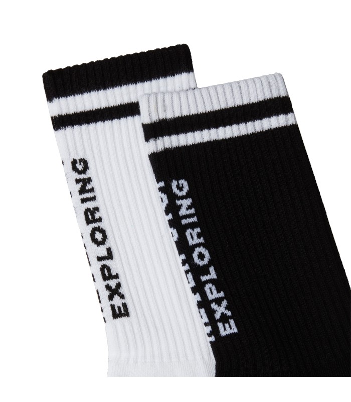 The North Face Everyday Crew NSE 2 Ζεύγη Λευκές-Μάυρες - tokatlis.gr