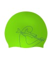 CRESSI Ricky Junior Swim Cap Lime / Blue - Παιδικό σκουφάκι σιλικόνης για κολύμβηση