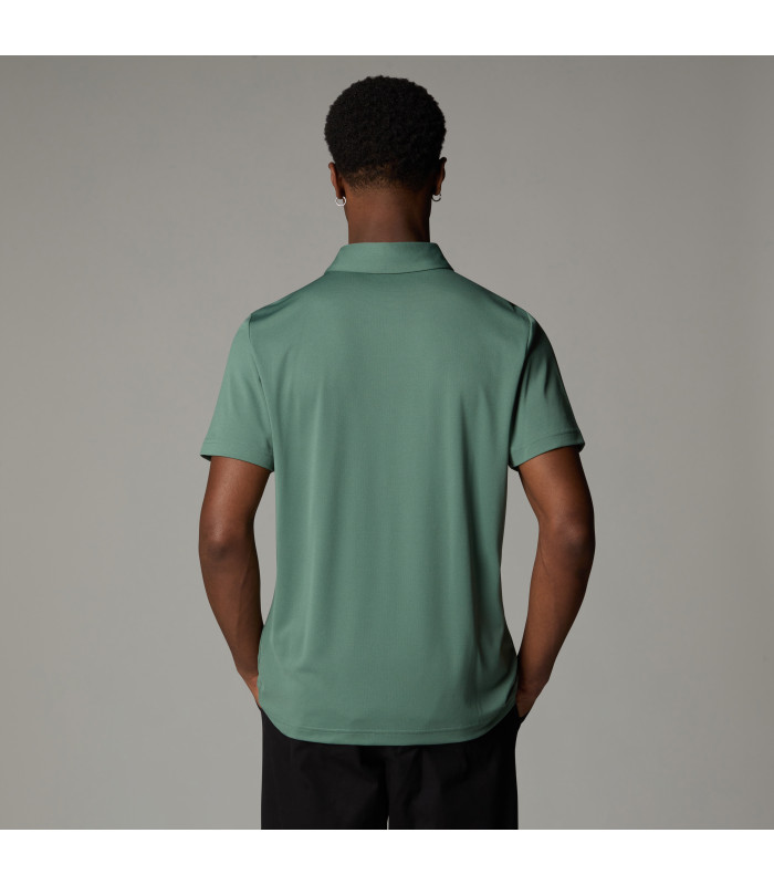 The North Face Ανδρικό Μπλουζάκι Tanken Polo Duck Green - tokatlis.gr