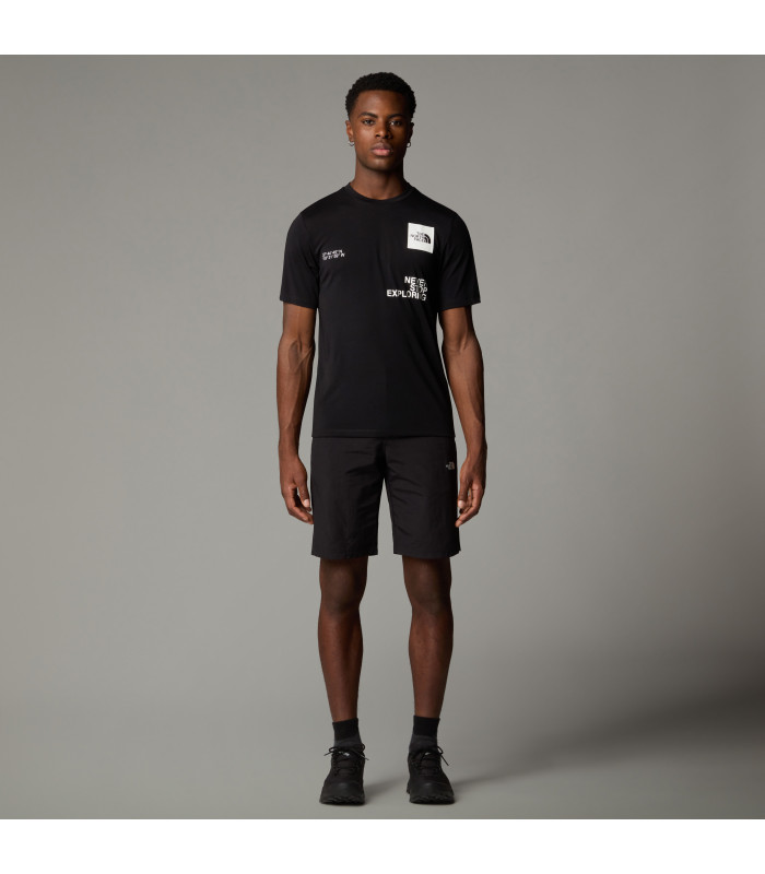 The North Face M Mountain Foundation Coordinates Tee TNF  Black - tokatlis.gr