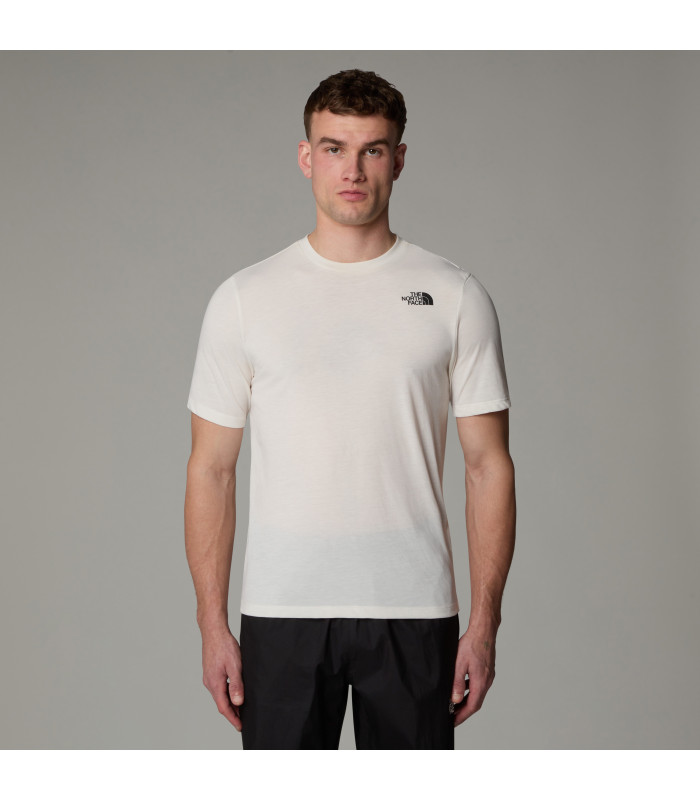 The North Face Ανδρικό Μπλουζάκι Foundation Mountains Tee - White Dune  - tokatlis.gr