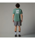 The North Face Ανδρικό Μπλουζάκι 24/7 Box NSE SS Tee - Duck Green  - tokatlis.gr