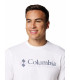 Columbia Ανδρικό Μπλουζάκι CSC Basic Logo Tee White- tokatlis.gr