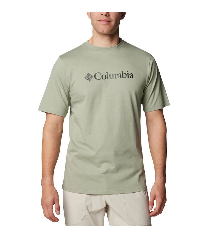 Columbia CSC Basic Logo  Short Sleeve Tee Safari/ CSC Branded- tokatlis.gr