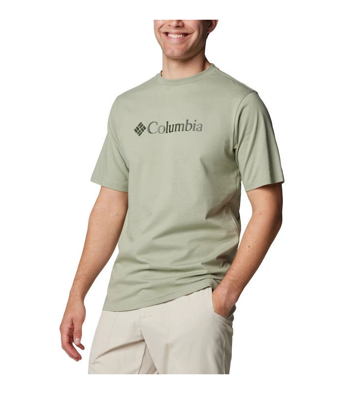 Columbia Ανδρικό Μπλουζάκι CSC Basic Logo  Tee Safari- tokatlis.gr