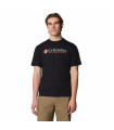 Columbia Ανδρικό Μπλουζάκι CSC Basic Logo Tee Black