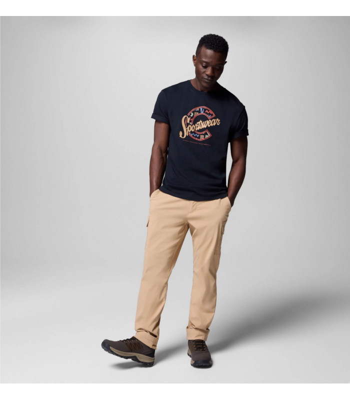 COLUMBIA  Rapid Ridge Graphic Tee Black/ C Sportswear Explorer- tokatlis.gr