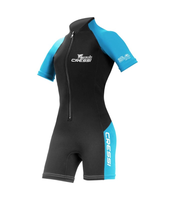 Cressi Tiburon Lady Monoshorts Wetsuit 2mm - Γυναικεία Στολή Κολύμβησης  - tokatlis.gr