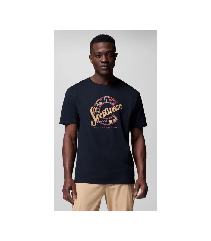 COLUMBIA  Rapid Ridge Graphic Tee Black/ C Sportswear Explorer- tokatlis.gr