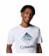 Columbia Rapid Ridge T-shirt White, Heavenly Stacked Gem - tokatlis.gr